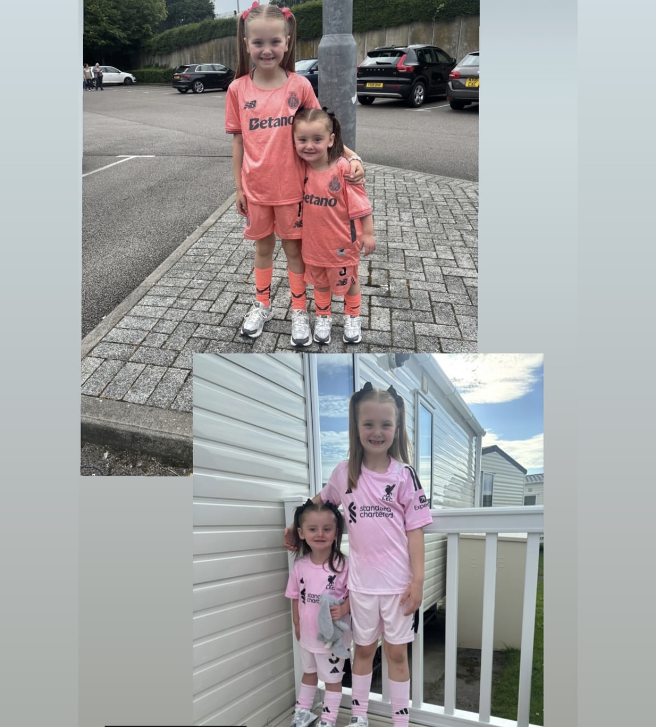 Custom Pink Kits Collage