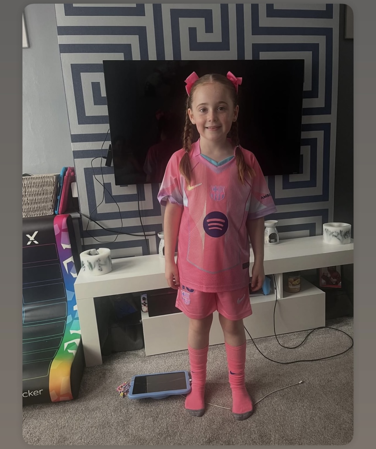 Pink Kit at Home