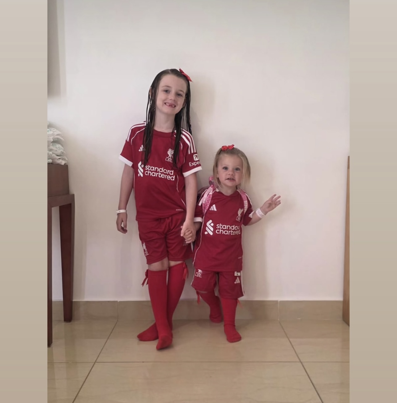 Matching Red Kits