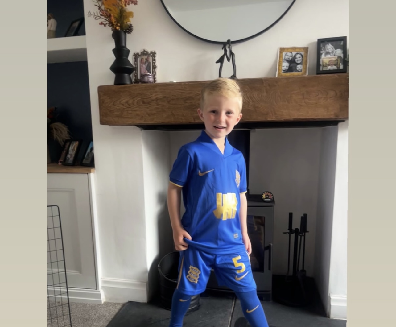 Blue Kit at Home