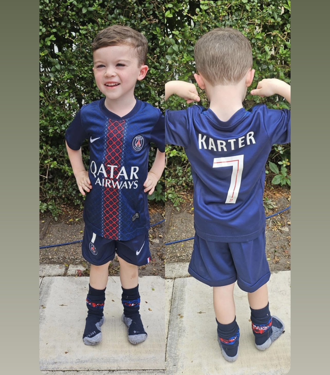 Navy PSG Style Personalized