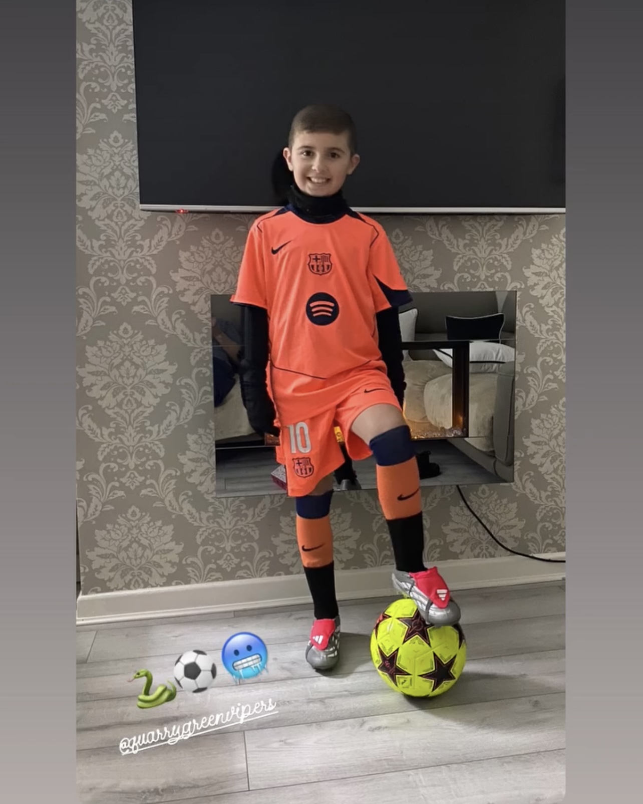 Orange Goalkeeper Kit