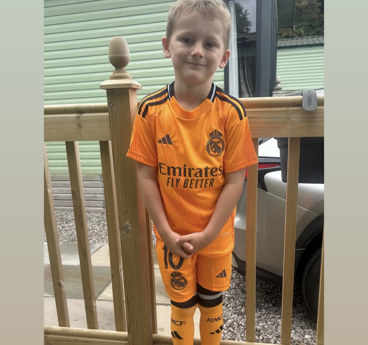 Orange Real Madrid Style