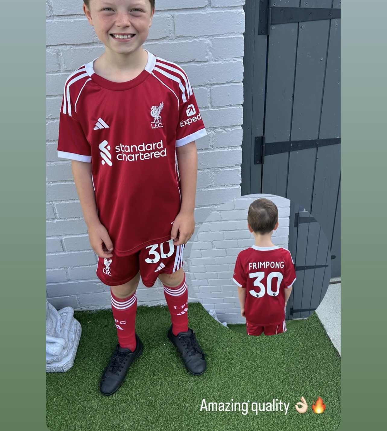 Red Liverpool Number 30
