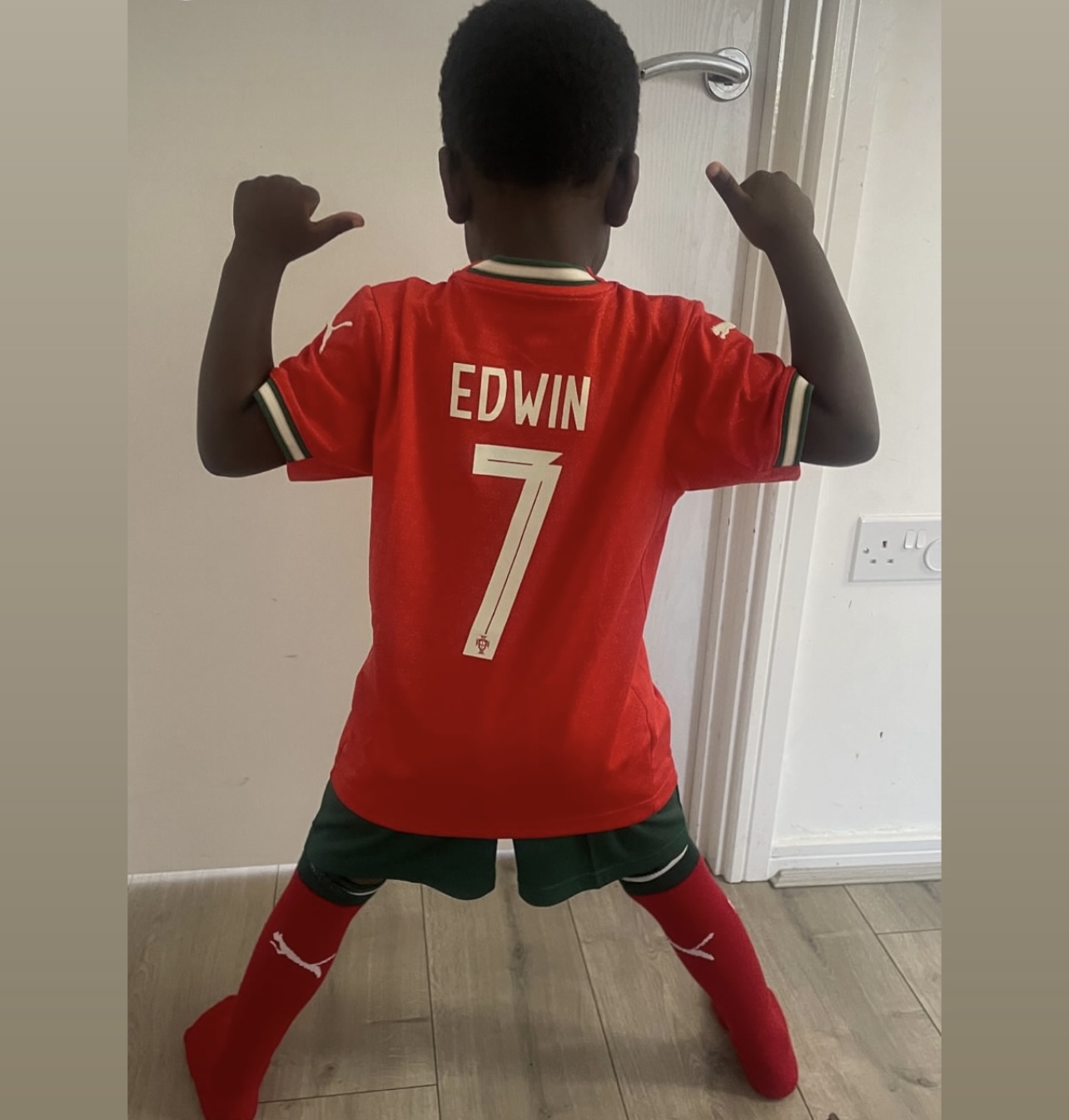 Red Number 7