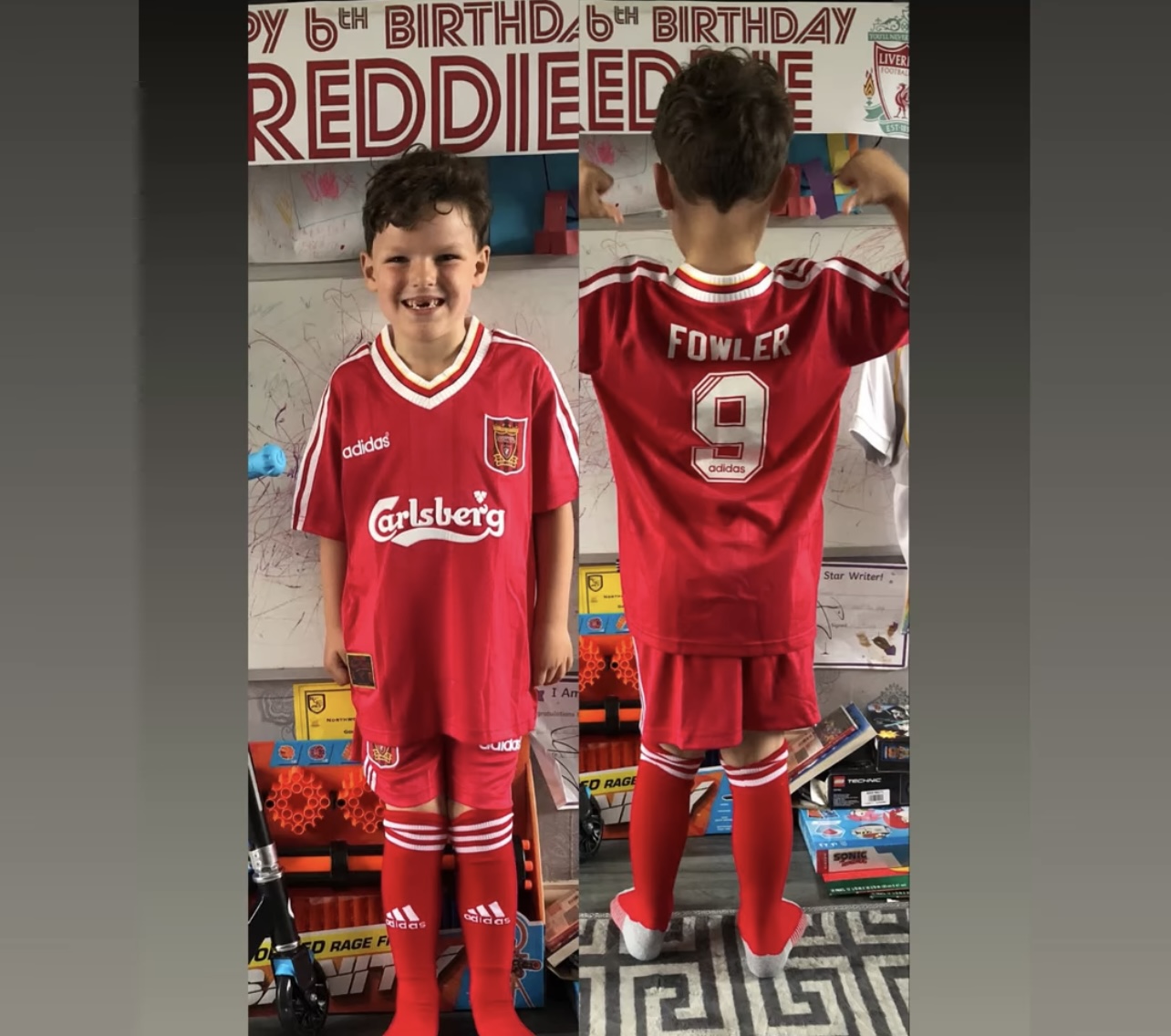 Red Personalized Birthday