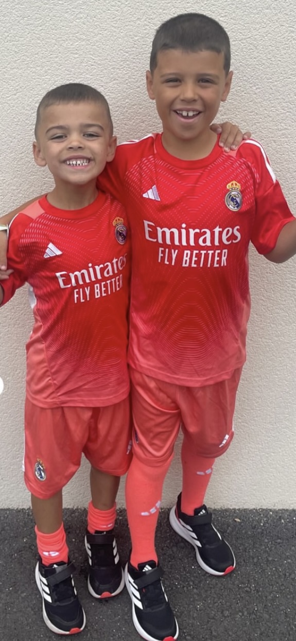 Red Real Madrid Style