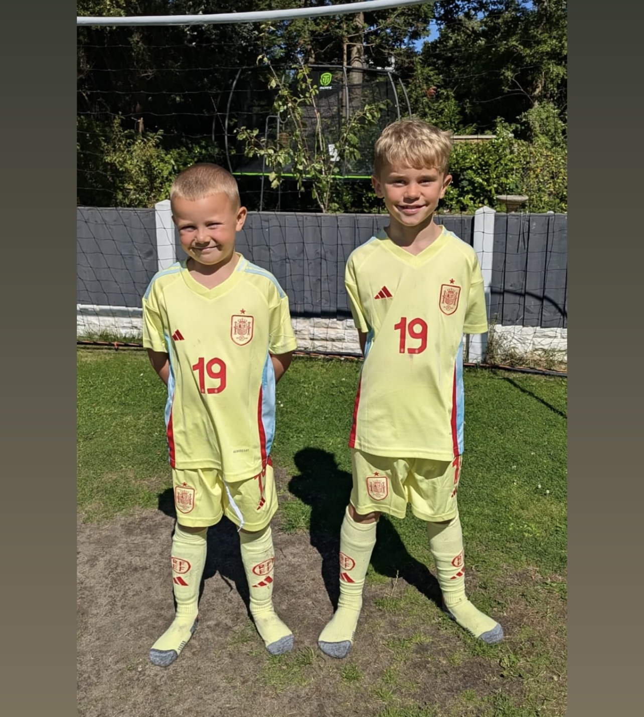 Yellow Brazil Style Match
