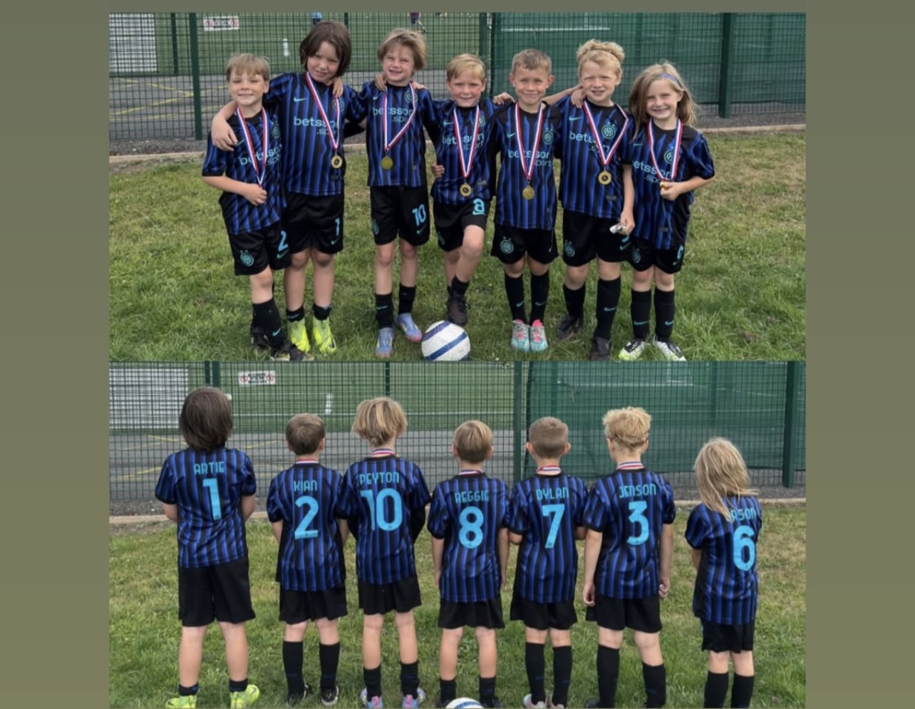 Blue/Black Team Medals